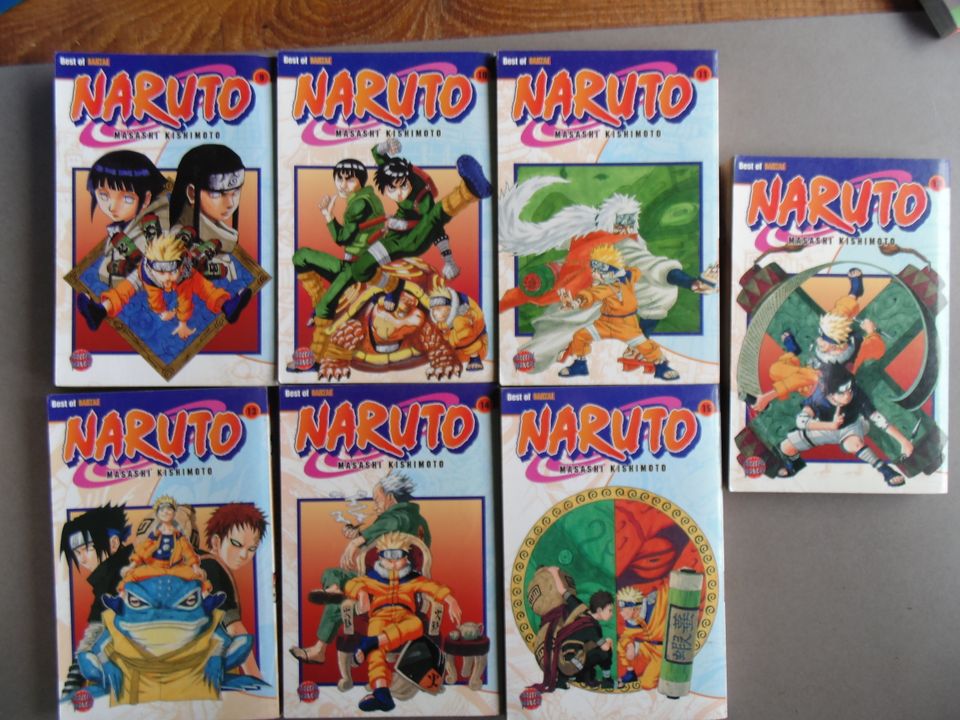 div. Mangas st.2,50 Euro Naruto in Bochum