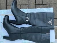Stiefel PRADA Top Original Schwarz Gr.39 Leder Absatz 7,5 cm Hessen - Hanau Vorschau