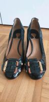 Original Chloé Pumps Keilabsatz Wedges schwarz braun 40 Hessen - Bad Homburg Vorschau