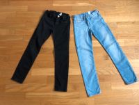 2x Jeans Hose von H&M Skinny Fit in Gr. 134 - neuwertig Hessen - Taunusstein Vorschau