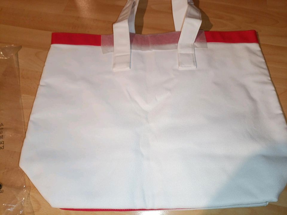 Lancome Shopping bag XL Picknick Tasche weiß neu in Düsseldorf