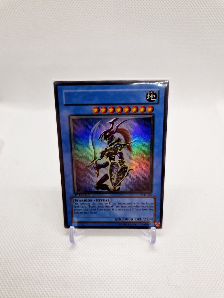 Yugioh Misprint: Schwarz glänzender Soldat (NO NAME, SYE-024) in Burgdorf