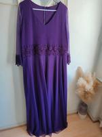 Abendkleid Große Größe lila Hochzeit Gr 48/50 Niedersachsen - Jever Vorschau