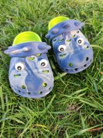 Pantoffeln wie Crocs blau Bayern - Wiesenbach Vorschau