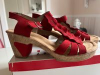 Schuhe/Pumps/Sandalen/Damen/RIEKER Gr. 39 NEU rot Leder Niedersachsen - Delmenhorst Vorschau