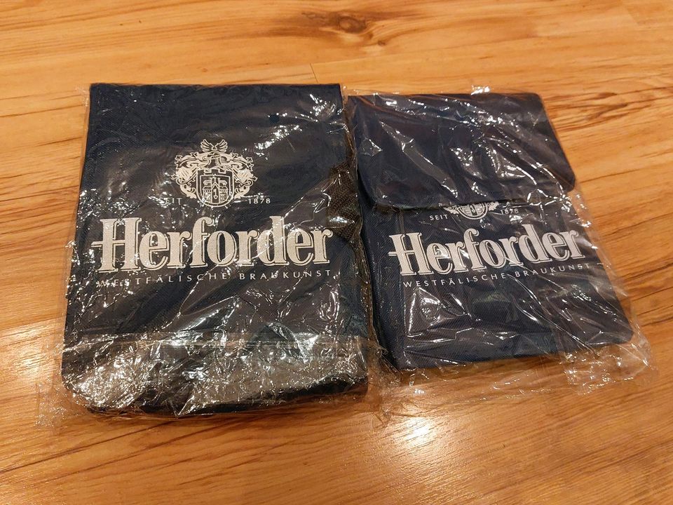 Herforder Pils Merchandise Werbeartikel Konvolut in Kalletal