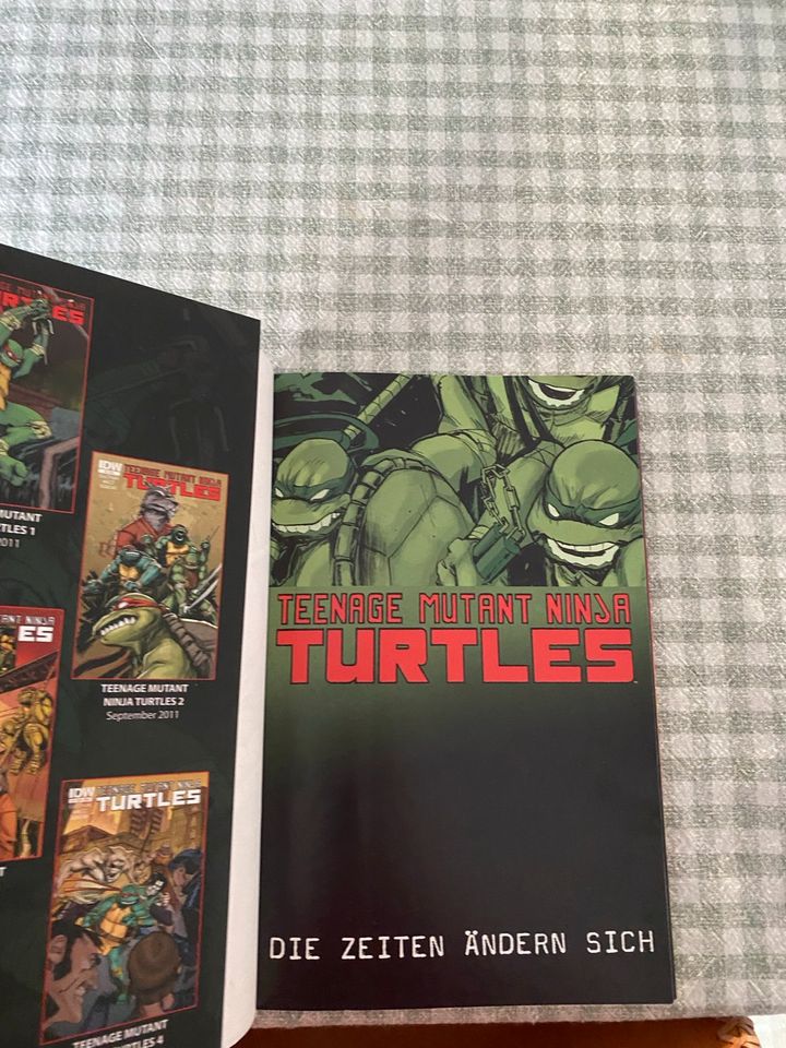Teenage Mutant Ninja Turtles Comic: Die Zeiten ändern sich in Stuttgart