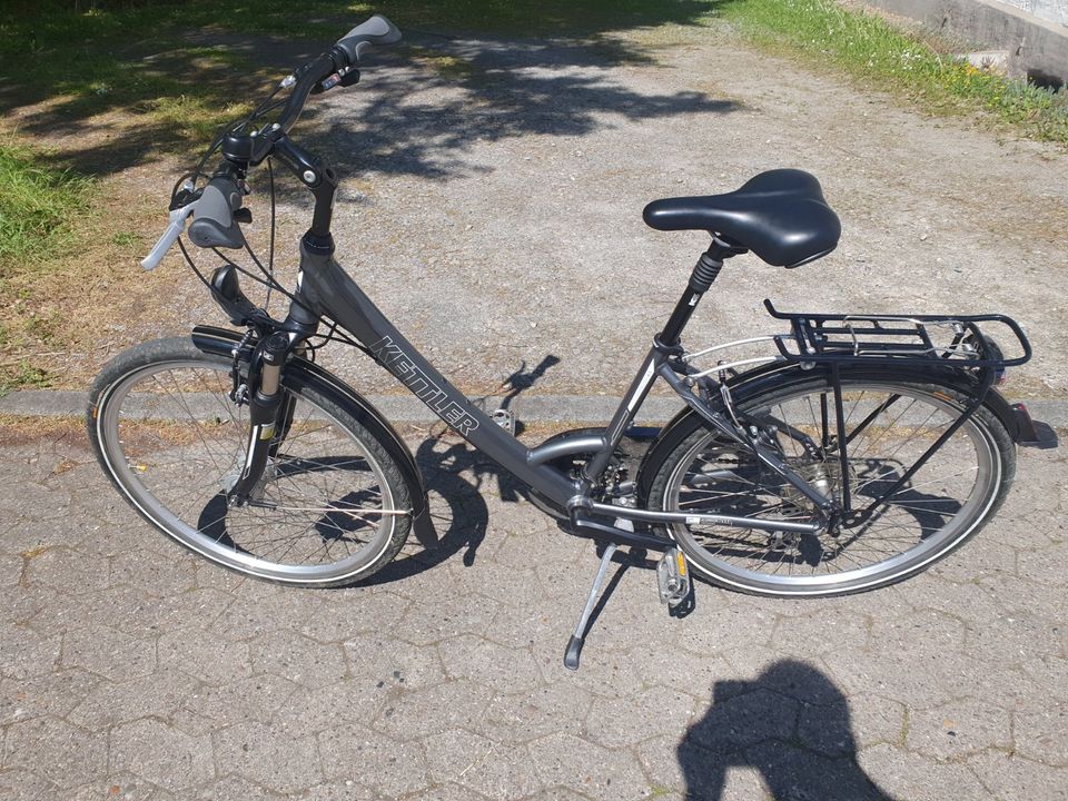 Kettler Alu Damenfahrrad grau 26“ Zoll, 42er, 21 Gänge in Bad Karlshafen