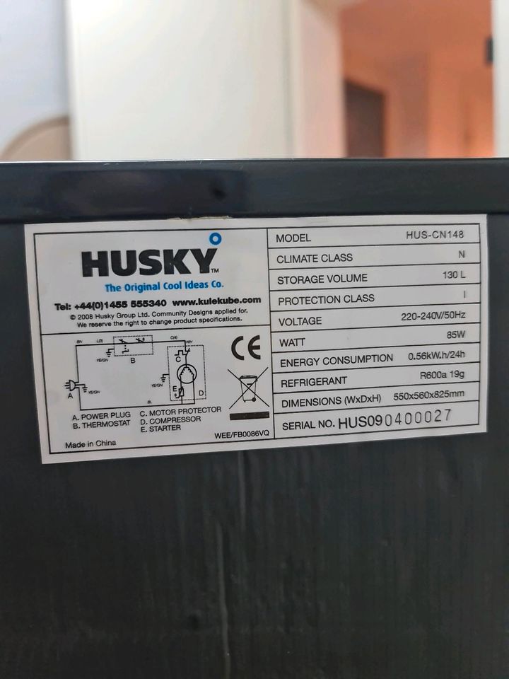 Husky Kühlschrank Corona Design Gastro Glastür in Waldsolms