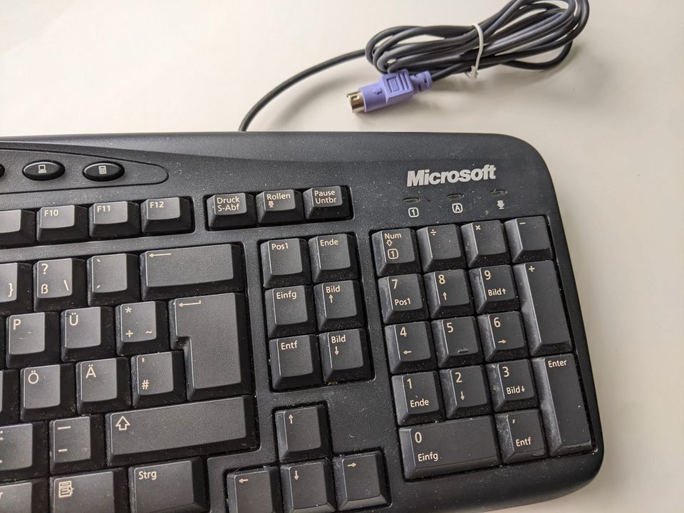 Microsoft Wired Keyboard 500 Tastatur PS/2 in Kraichtal