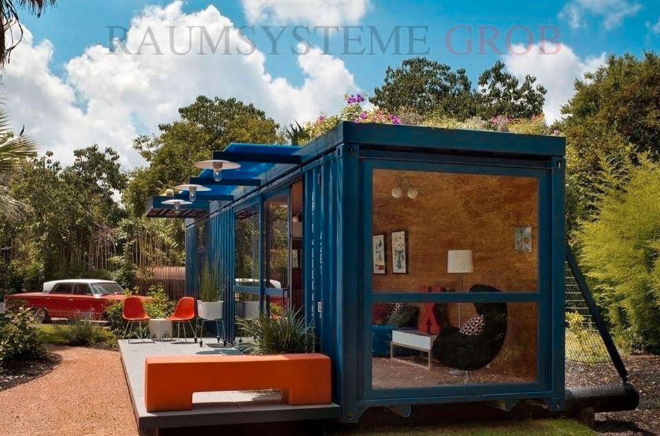 ☀️ Bestellen, liefern lassen & einziehen ☀️ Schöne Ferienunterkunft zu einem günstigen Preis - Ihr eigenes Tiny House Wohncontainer! - Modernem Design und Premium-Qualität, hergestellt in Deutschland in Brunnen