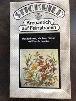 Stickbild- Kreuzstich auf Feinstramin Thüringen - Tiefenort Vorschau