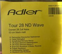 Adler Tour 28 ND Wave Damenfahrrad Dortmund - Wickede Vorschau