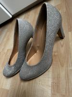 Gabor Pumps, Silber-Glitzernd, Gr. 6 / 39 Hessen - Florstadt Vorschau