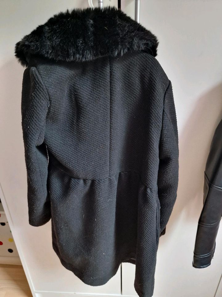 Mädchen Kleidung Mantel Jacke Größe 140 h&m schwarz in Oldenburg