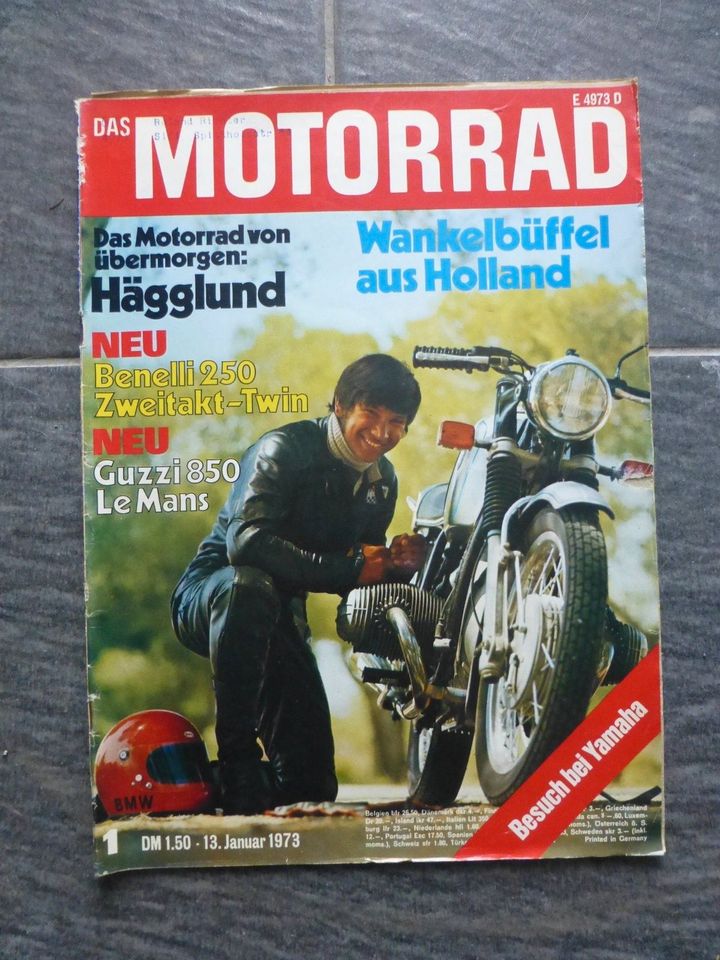 Zeitschrift "Das MOTORRAD" 1973-2003 in Gärtringen