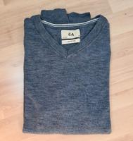 Pullover Pulli mit V-Ausschnitt M Blau Meliert Hessen - Fürth Vorschau