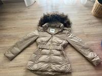 Zara Winter Jacke Daunen Beige Größe S Bayern - Amberg Vorschau