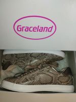 Neu, Graceland Damen Sneaker Schuhe, 39, Schlangen-Print, beige Rheinland-Pfalz - Schöneberg i. Westerwald Vorschau