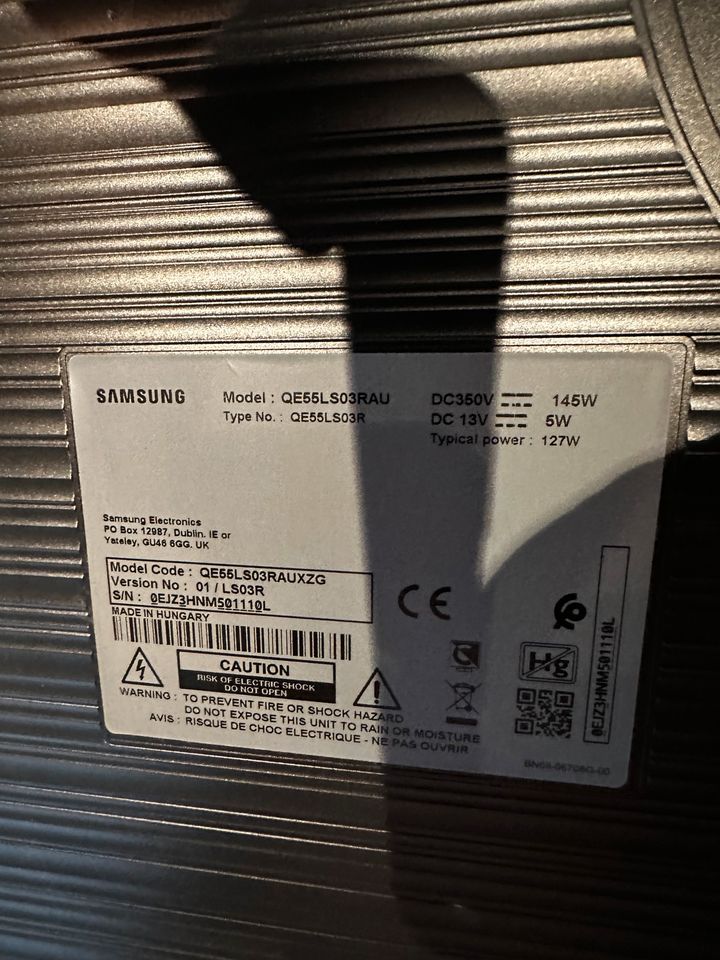 Standfüße Samsung QE55LS03RAU The Frame BN96-43619C 43620C in Winzer