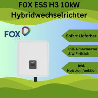 FOX ESS H3-10.0-E 10kW Hybrid Wechselrichter Inverter Notstrom für Photovoltaik PV-Anlagen Niedersachsen - Hilter am Teutoburger Wald Vorschau