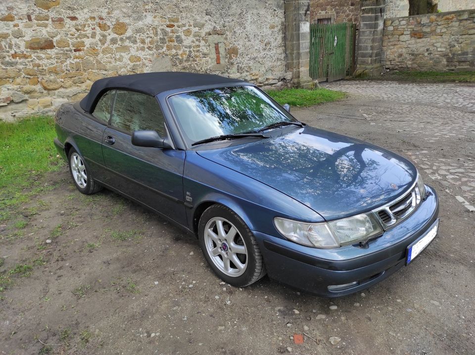 Saab 9-3 Cabrio BJ1999, 2,0l/113KW Turbo, Sportfahrwerk AHK in Schöningen