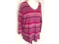 Shirt Pulli Jacquard-Muster Streifen pink lila rosa Gr 50 52 XXXL Berlin - Charlottenburg Vorschau