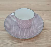 Porzellan-Set (Teller und Tasse, rosa) zu verkaufen Niedersachsen - Braunschweig Vorschau