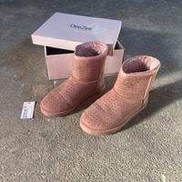 Damen Mädchen warme Boots mit Steinen Rosa DeeZee Gr. 37 Niedersachsen - Braunschweig Vorschau
