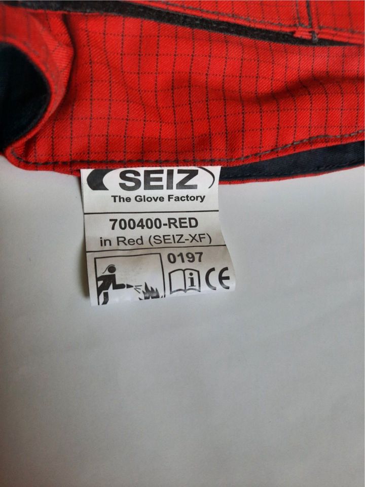 Feuerwehrhandschuhe Seiz Thermo-Fighter Red !Neu! in Neuwied