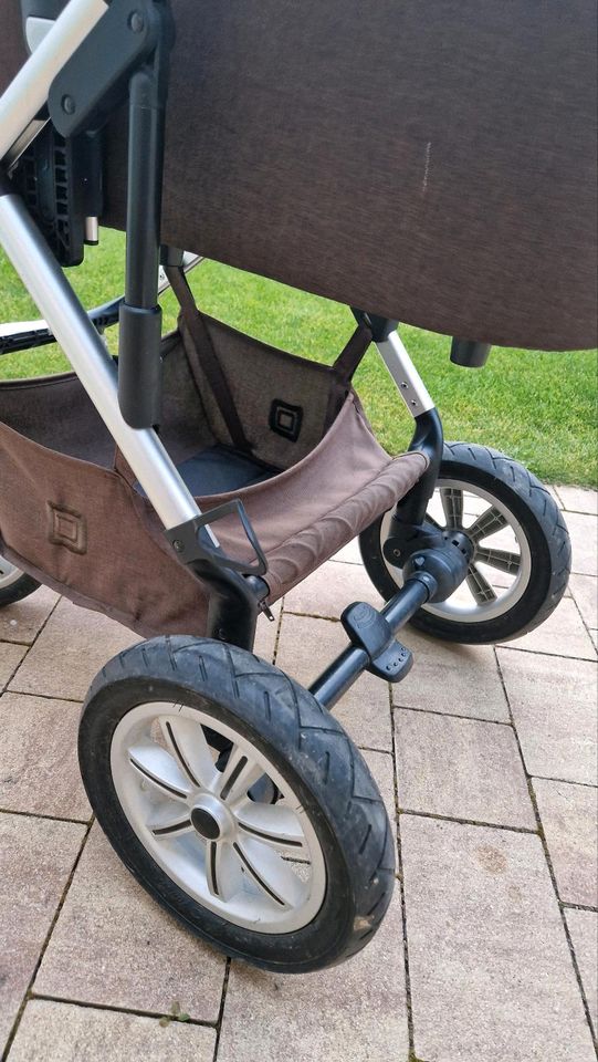 Kinderwagen Buggy Moon NUOVA City Braun - 5 Jahre alt in Dillingen (Donau)