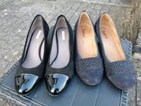 Pumps Schuhe Gr. 38 Geox respira Gabor Gr.5 Leder Wildleder Hessen - Schotten Vorschau