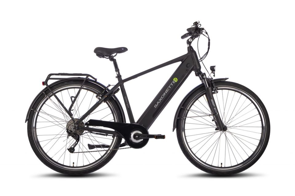 SAXONETTE Comfort Sport E-Bike schwarz matt in München