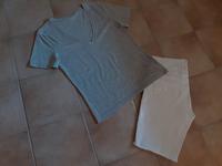BLUE MOTION Jeans Bermuda weiß Gr.38 & EDC T-Shirt Kurzarm Gr.38 Bayern - Niederwerrn Vorschau