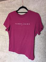 Tommy Jeans T-Shirt TJW Slim Linear Tee ext | Valley Grape XL Sachsen-Anhalt - Mansfeld Vorschau