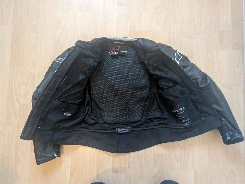 Alpinestars Lederkombi Zweiteiler Gr. 50 in Braunschweig