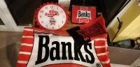 Banks Beer Uhr/ -Glas/ - Flaschenöffner/ - Handtücher/ - Tablett Niedersachsen - Schneverdingen Vorschau