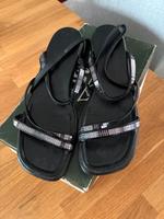 Remonte Sandale Sandalette Gr. 44 schwarz Glitzer Niedersachsen - Bramsche Vorschau