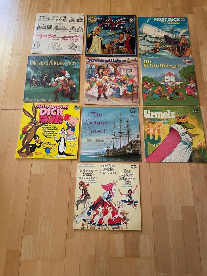 34 LP Sammlung Hörspiel Grimms Märchen Disney Jules Verne in Pinneberg