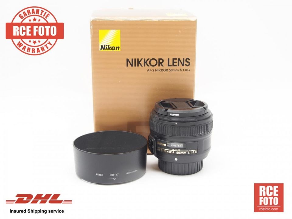 Nikon AF-S 50mm f/1.8 G Nikkor (Nikon & compatible) in Berlin