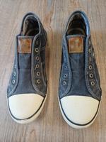MUSTANG - SNEAKER - SLIP ON - ANTHRAZITGRAU - GR. 42 Niedersachsen - Geestland Vorschau