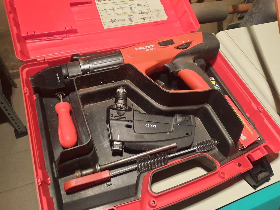 HILTI Bolzenschussgerät DX 460***MX 72***Zubehör in Wachstedt