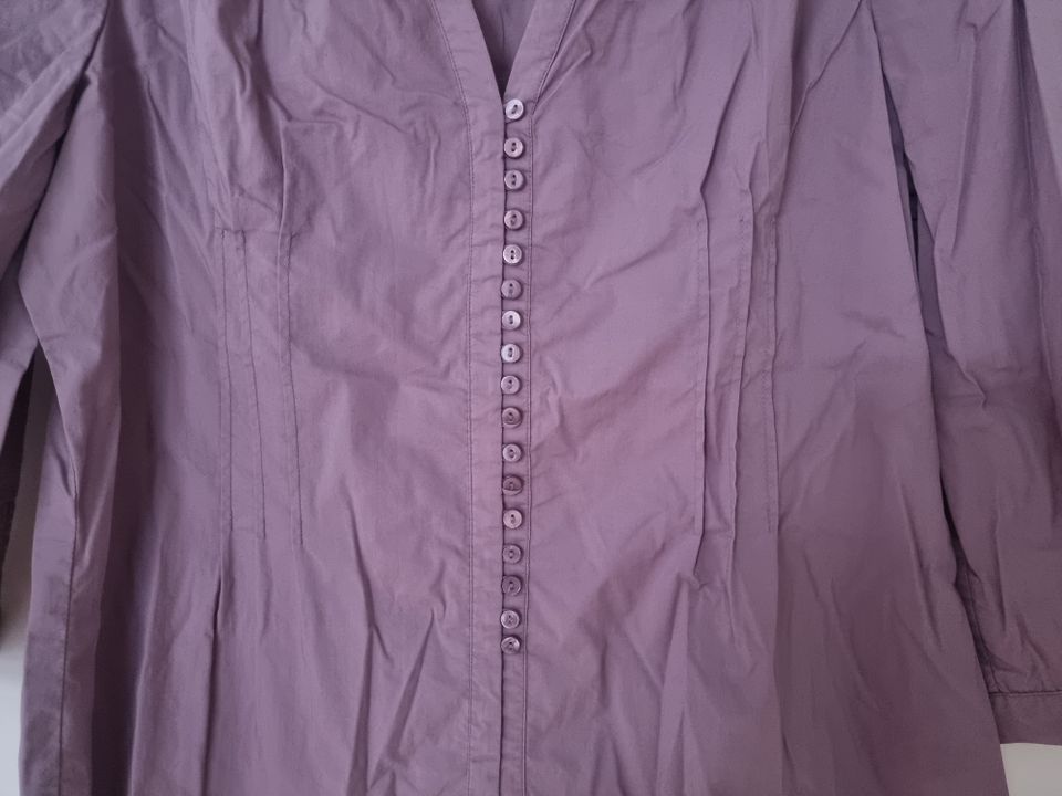 PORTMANS Tunika Bluse 44 T-Shirt Schößchen Lavendel Sweatshirt in Köln