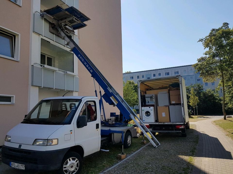 Möbelaufzug/Möbellift/Lift/Außenaufzug/Aufzug/Vermietung in Roggentin (bei Rostock)