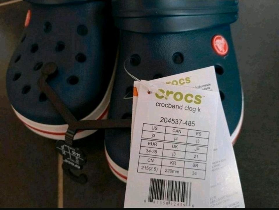 NEU Original Crocs Gr 34 35 j3 Toddler Crocband Clog in Delmenhorst