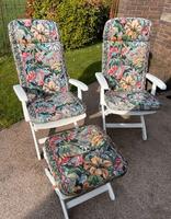 Kettler Tiffany 6-teilig ❤️ 2 Klappstühle 1 Hocker Kunststoff Hessen - Reinheim Vorschau