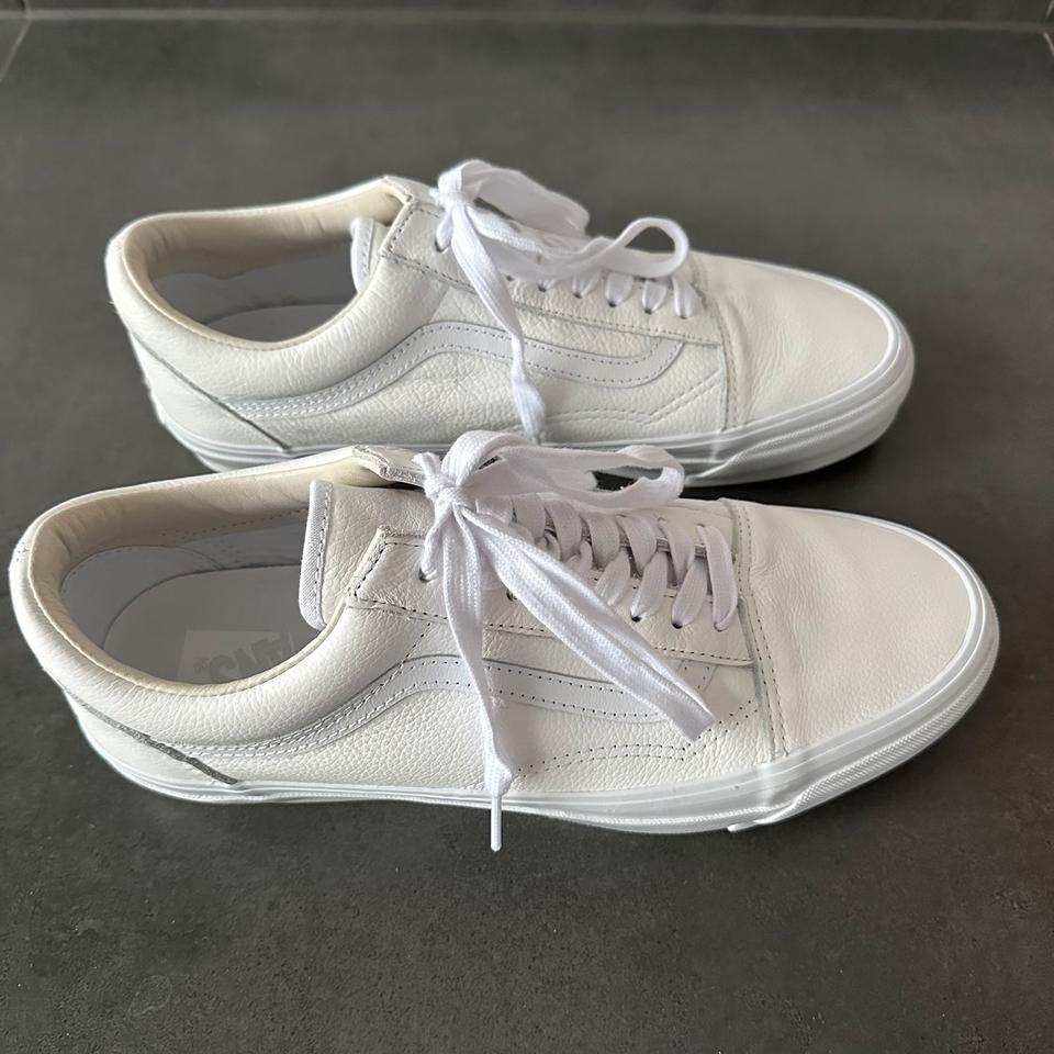 Vans Old Skool Lx Leather White/White Größe 44 Neu! OVP! in Holzwickede