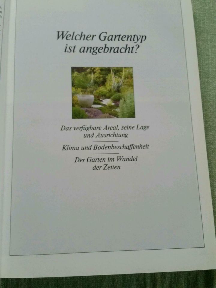 Gartenbuch Der Garten sinnvoll geplant richtig angelegt in Rosenberg