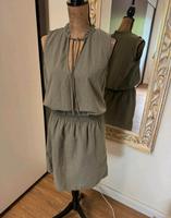 Musselin Kleid Baumwolle khaki h&m 38 Thüringen - Saalburg-Ebersdorf Vorschau