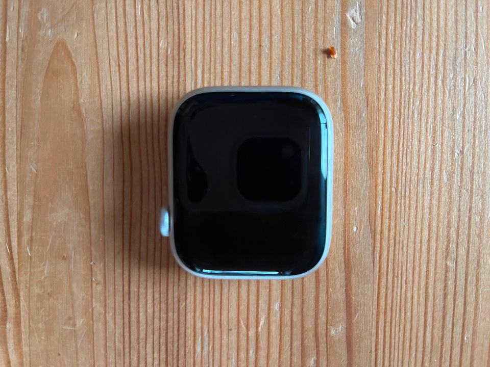 Apple Watch 7 (45mm) Schwarz GPS + Cellular Top Zustand in Augsburg